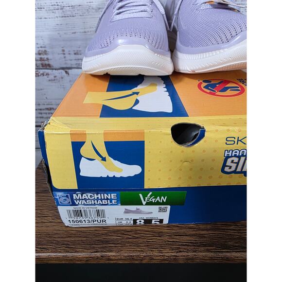 Sketchers Slip-Ins Summits Pure Vibrance Women's 8.5 Lavendar Sneaker NIB - Picture 3 of 8
